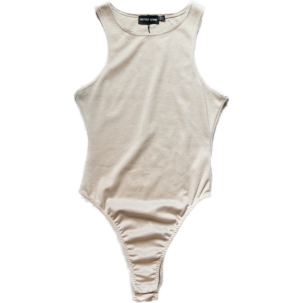 Prettylittlething high neck bodysuit